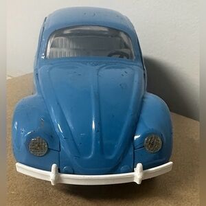 Vintage Tonka Volkswagon Beetle Bug #52680 Blue Pressed Metal Car 1960’s